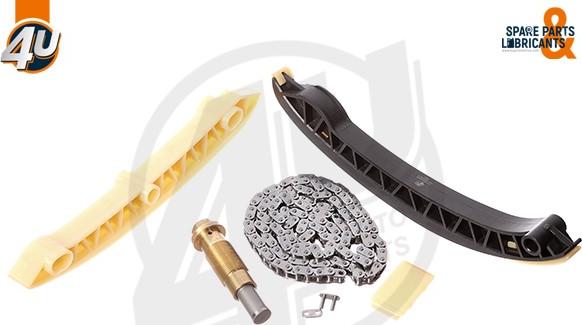 4U Autoparts 44044MR - Натяжитель цепи ГРМ autospares.lv