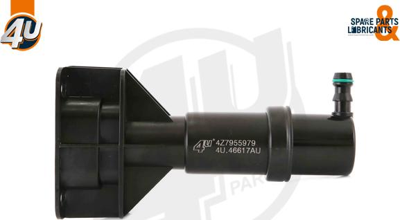 4U Autoparts 46617AU - Распылитель, форсунка, система очистки фар autospares.lv