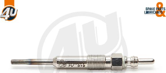 4U Autoparts 47566VV - Свеча накаливания autospares.lv