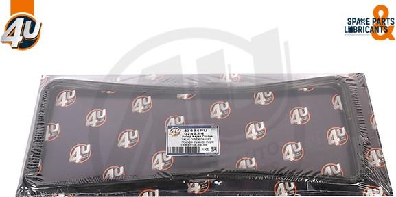 4U Autoparts 47684PU - Прокладка, крышка головки цилиндра autospares.lv