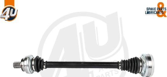 4U Autoparts 51155VV - Приводной вал autospares.lv