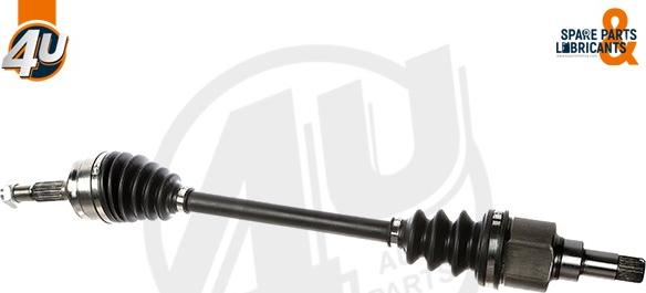 Euro Driveline PG125 - Приводной вал autospares.lv