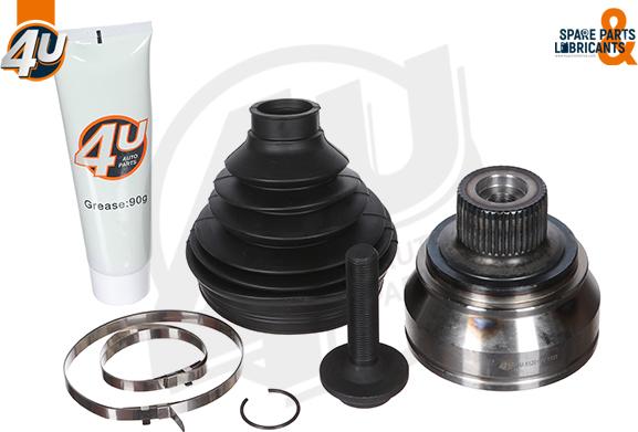 4U Autoparts 51201VV - Шарнирный комплект, ШРУС, приводной вал autospares.lv