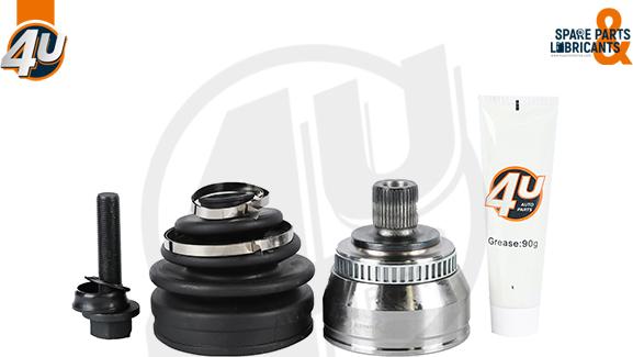 4U Autoparts 51214VV - Шарнирный комплект, ШРУС, приводной вал autospares.lv