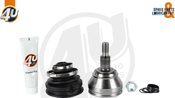 4U Autoparts 51213VV - Шарнирный комплект, ШРУС, приводной вал autospares.lv