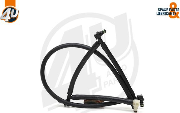 4U Autoparts 61628PU - Шланг, распределение топлива autospares.lv