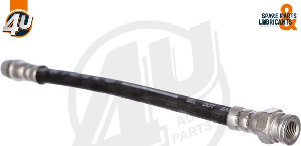 4U Autoparts 62489PU - Тормозной шланг autospares.lv