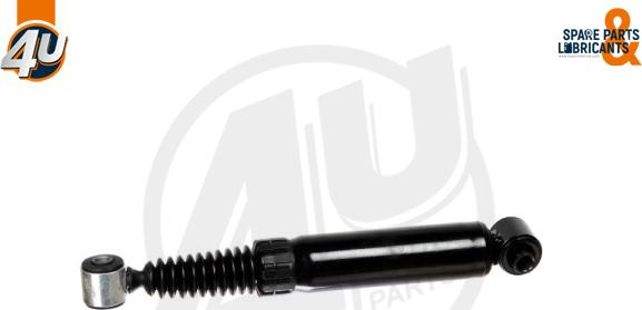 4U Autoparts 19604PU - Амортизатор autospares.lv