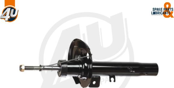 4U Autoparts 19605PU - Амортизатор autospares.lv