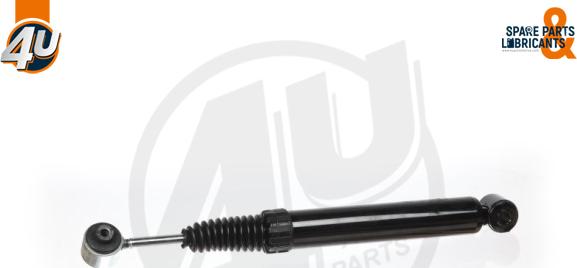 4U Autoparts 19610PU - Амортизатор autospares.lv