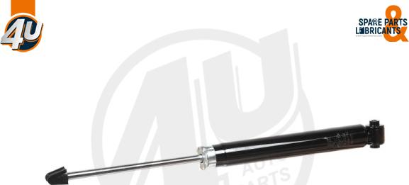 4U Autoparts 19617PU - Амортизатор autospares.lv