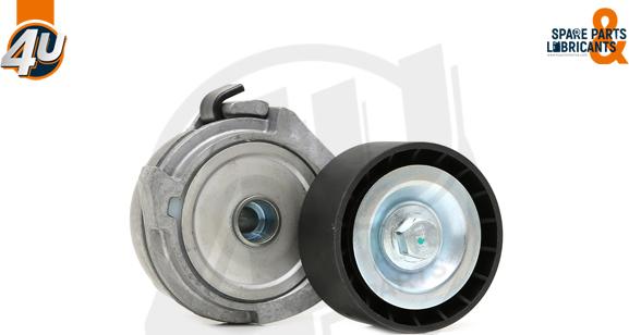 4U Autoparts 14404ME - Натяжитель, поликлиновый ремень autospares.lv