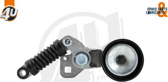 4U Autoparts 14406ME - Натяжитель, поликлиновый ремень autospares.lv