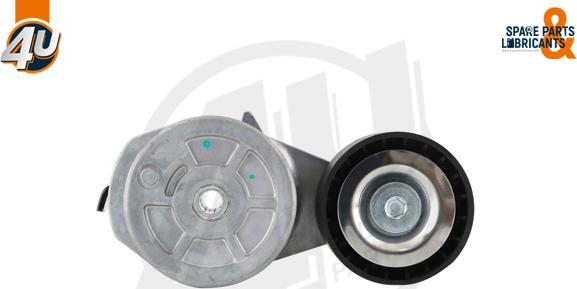 4U Autoparts 14486SC - Натяжитель, поликлиновый ремень autospares.lv