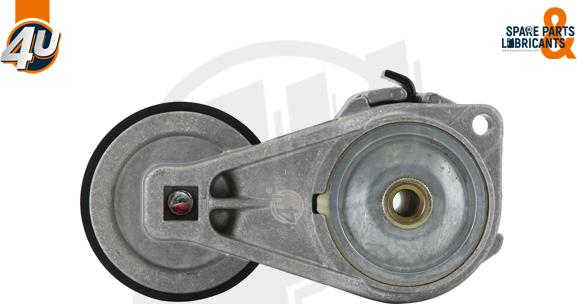 4U Autoparts 14487SC - Натяжитель, поликлиновый ремень autospares.lv