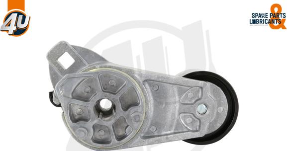 4U Autoparts 14471VO - Натяжитель, поликлиновый ремень autospares.lv