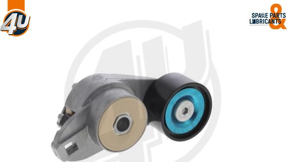 4U Autoparts 14472VO - Натяжитель, поликлиновый ремень autospares.lv