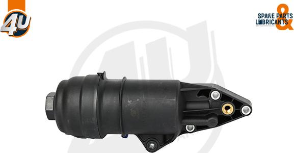 4U Autoparts 14340VV - Корпус, масляный фильтр autospares.lv