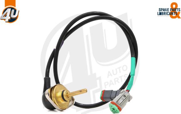 4U Autoparts 18103SC - Датчик, давление наддува autospares.lv