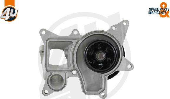 4U Autoparts 13636BW - Водяной насос autospares.lv