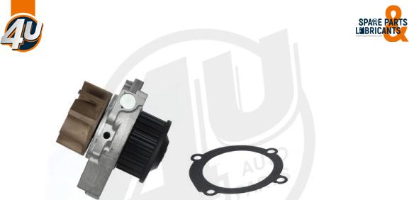 4U Autoparts 13043FT - Водяной насос autospares.lv