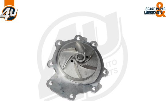 4U Autoparts 13008FR - Водяной насос autospares.lv