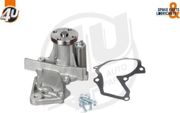 4U Autoparts 13012FR - Водяной насос autospares.lv