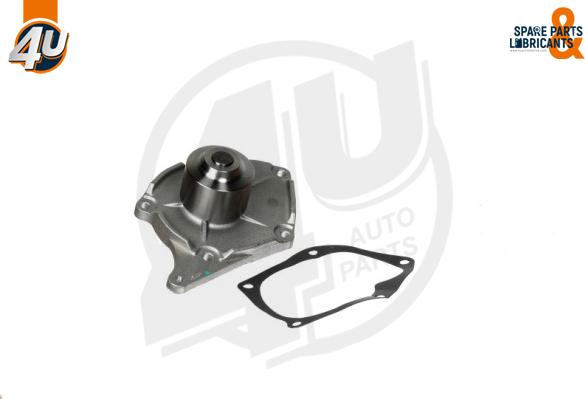 4U Autoparts 13324RN - Водяной насос autospares.lv