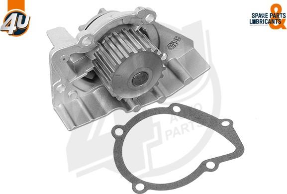 4U Autoparts 13269PU - Водяной насос autospares.lv