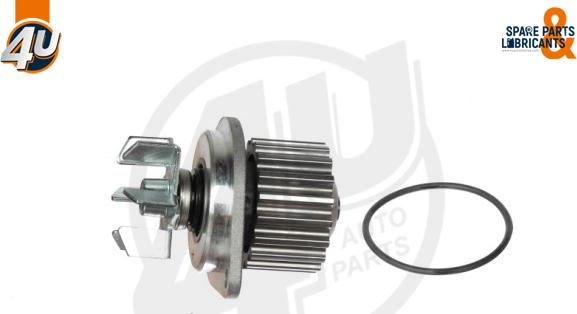 4U Autoparts 13280PU - Водяной насос autospares.lv