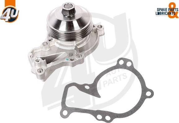 4U Autoparts 13274PU - Водяной насос autospares.lv