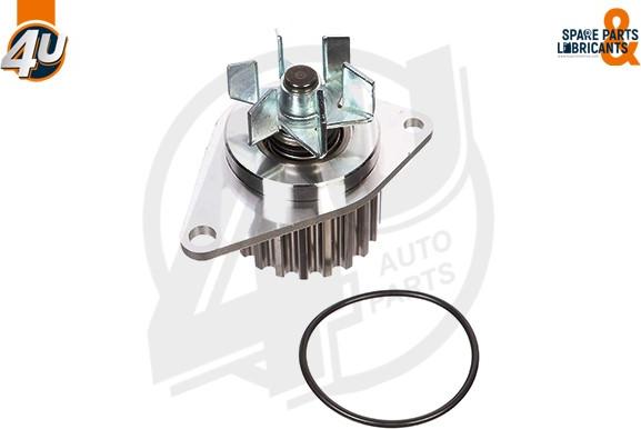 4U Autoparts 13275PU - Водяной насос autospares.lv