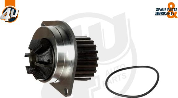 4U Autoparts 13276PU - Водяной насос autospares.lv