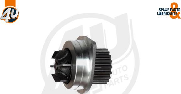 4U Autoparts 13277PU - Водяной насос autospares.lv