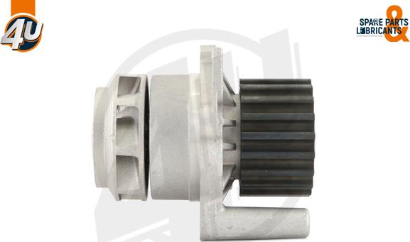 4U Autoparts 13741VV - Водяной насос autospares.lv