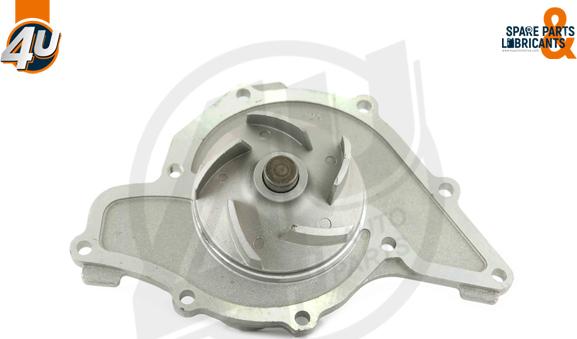 4U Autoparts 13701VV - Водяной насос autospares.lv