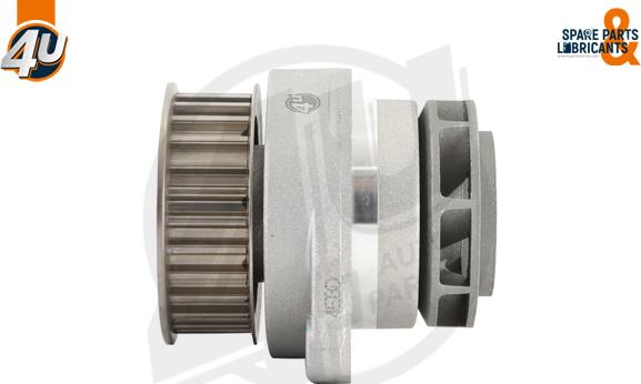 4U Autoparts 13732VV - Водяной насос autospares.lv