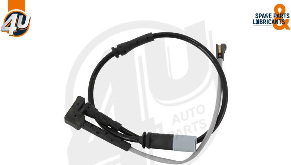 4U Autoparts 12490MI - Сигнализатор, износ тормозных колодок autospares.lv