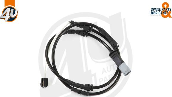 4U Autoparts 12446BW - Сигнализатор, износ тормозных колодок autospares.lv