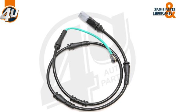 4U Autoparts 12441BW - Сигнализатор, износ тормозных колодок autospares.lv