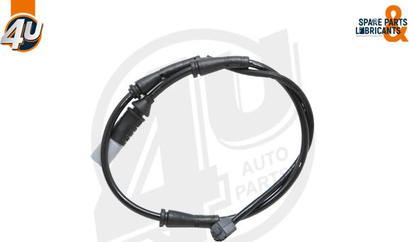 4U Autoparts 12443BW - Сигнализатор, износ тормозных колодок autospares.lv