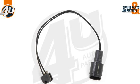 4U Autoparts 12401BW - Сигнализатор, износ тормозных колодок autospares.lv