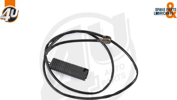 4U Autoparts 12402BW - Сигнализатор, износ тормозных колодок autospares.lv