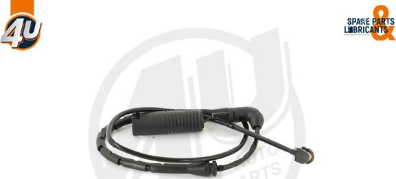 4U Autoparts 12410BW - Сигнализатор, износ тормозных колодок autospares.lv