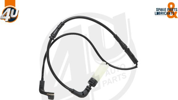 4U Autoparts 12413BW - Сигнализатор, износ тормозных колодок autospares.lv