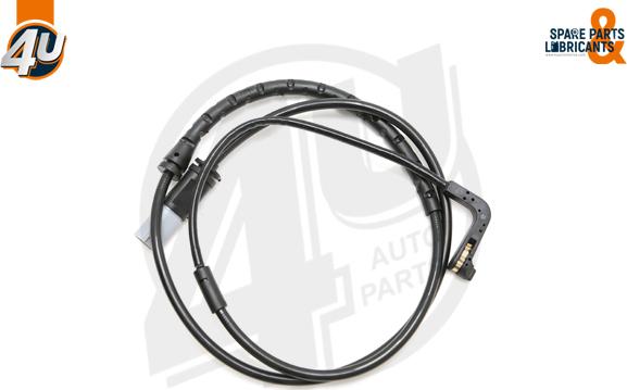 4U Autoparts 12417BW - Сигнализатор, износ тормозных колодок autospares.lv