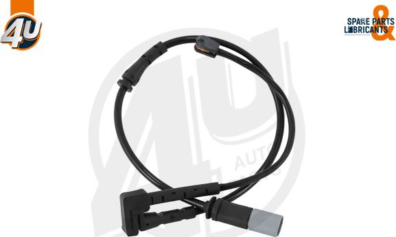 4U Autoparts 12488MI - Сигнализатор, износ тормозных колодок autospares.lv