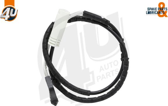 4U Autoparts 12434BW - Сигнализатор, износ тормозных колодок autospares.lv