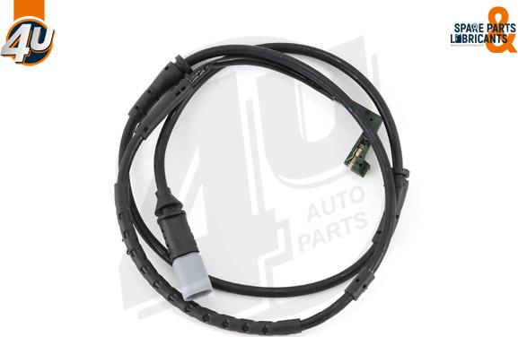 4U Autoparts 12437BW - Сигнализатор, износ тормозных колодок autospares.lv