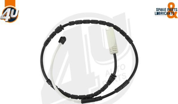 4U Autoparts 12424BW - Сигнализатор, износ тормозных колодок autospares.lv